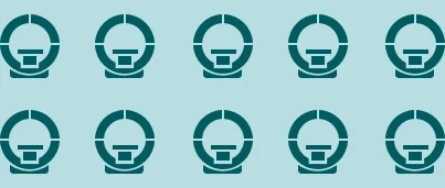 Woman in surgical scrubs